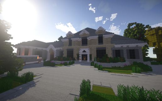 French Country Mansion | by Goldeneye33 schematic - building
