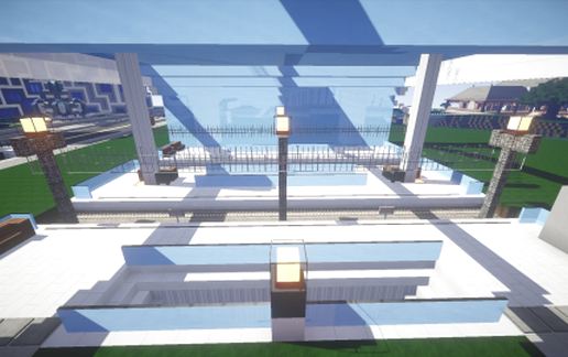 Small modern Train-Station #2
