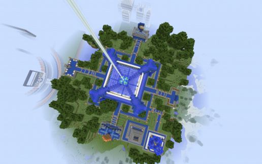 Floating Island Spawn for my Server