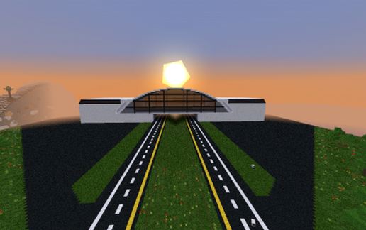 VInita service plaza (famous mcdonalds) schematic - building
