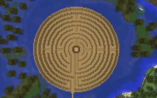 Labyrinth schematic - building