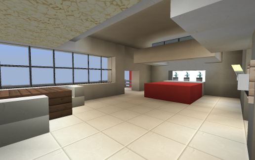 modern apartment complex