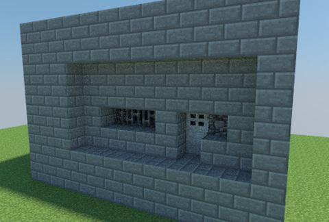 High-security cell schematic - building