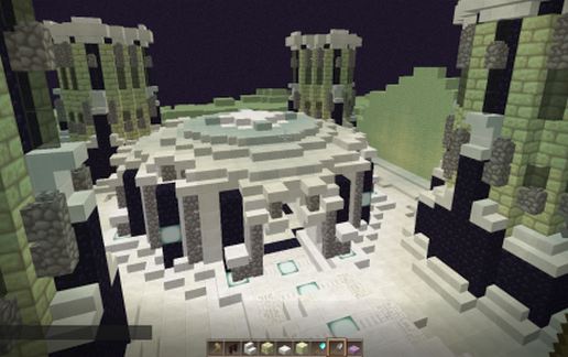 End Spawn schematic - building