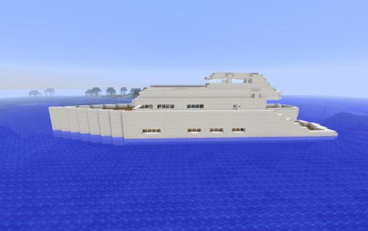 Yatch (w/ water) schematic - building