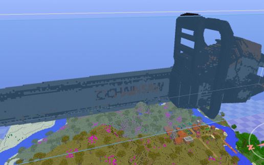 Chainsaw schematic - building