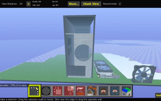 Computer Case schematic - building