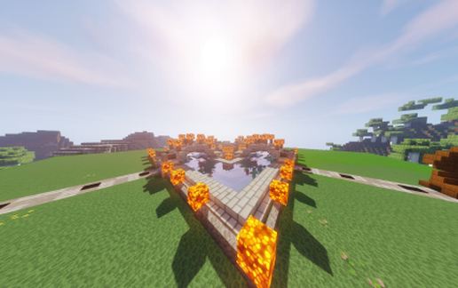 Minecraft Spawn schematic - building