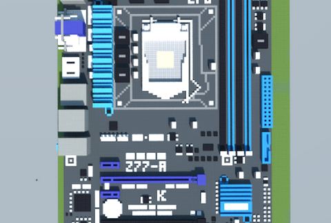 Intel Z77-A (ASUS) schematic - building