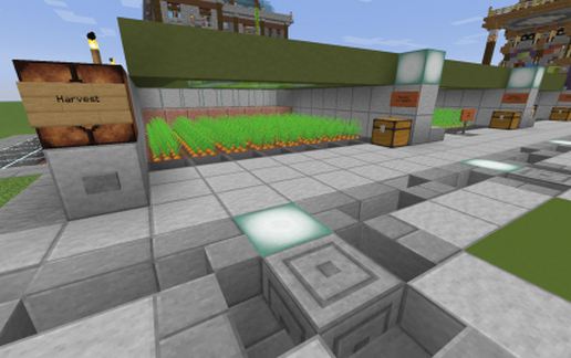 Updated: Small automatic food farm schematic - building