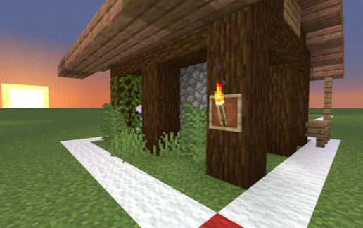 Little Hut schematic - building