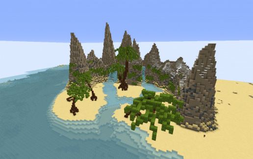 Plage Montagneuse schematic - building