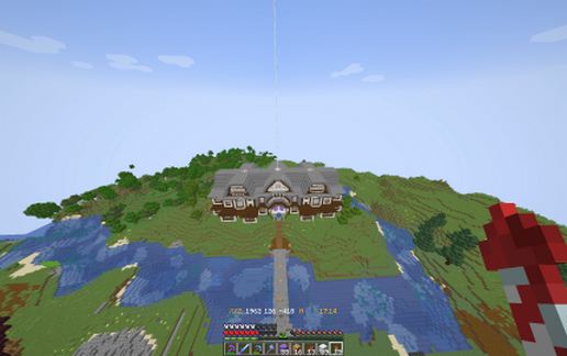 Barnacle Bean's Manor schematic - building