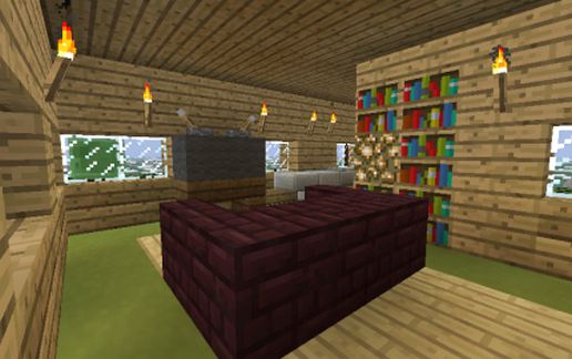 My wooden house (1.6.4) schematic - building