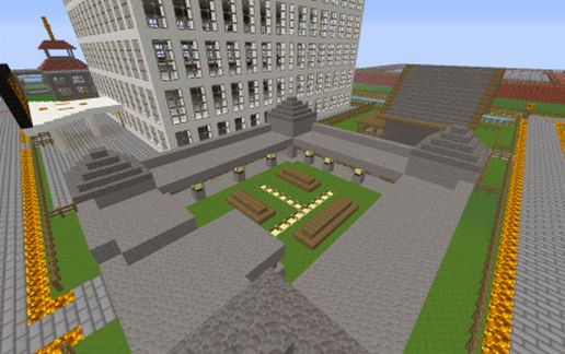 Lesepark schematic - building