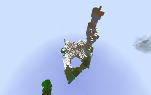Floating Island: Extreme Donut schematic - building