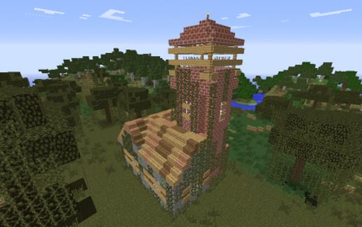 Outpost (Updated for 1.7) schematic - building