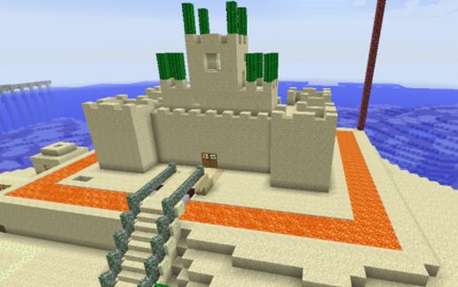 sand castle schematic - building