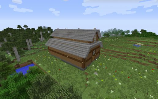 Maple Valley Stable - 8 stalls schematic - building