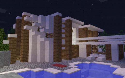 Modern Spruce house