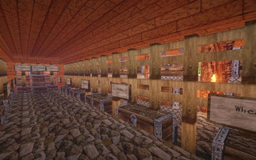 Large farm schematic - building
