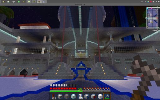 Nova Romanus - Main Complex for 1.8 schematic - building