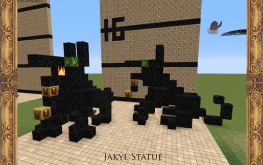 Jakyl Statue schematic - building