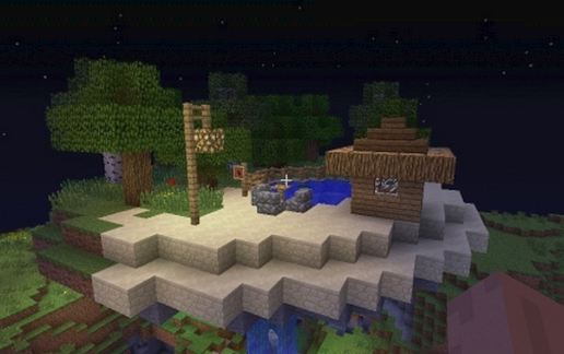 small floating island schematic - building