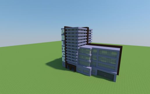 Police Station | Modern Police Station schematic - building