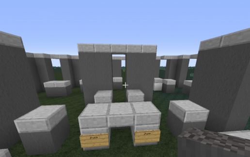 Stonehenge secrets schematic - building