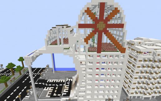 Ecologic building schematic - building