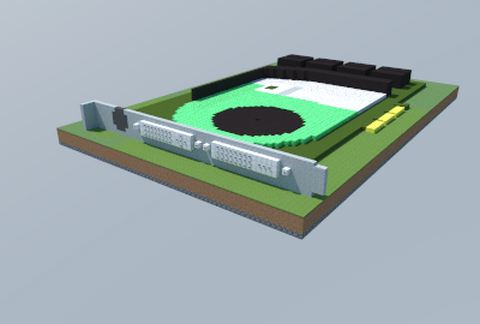 NVIDIA GeForce 6800 Ultra schematic - building