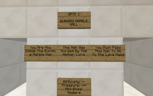 Nether Dungeon schematic - building