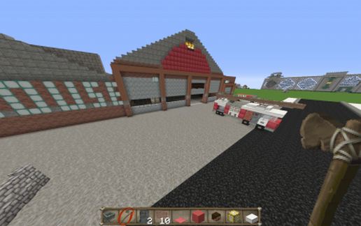 equipped-firestation schematic - building