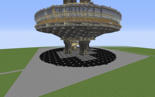 Two Tier UFO schematic - building