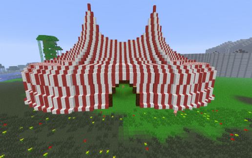 Circus Tent schematic - building