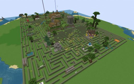 UO Maze schematic - building
