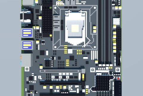 Intel P10S-WS (ASUS) schematic - building