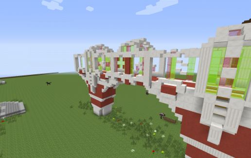 beautiful marble bridge schematic - building