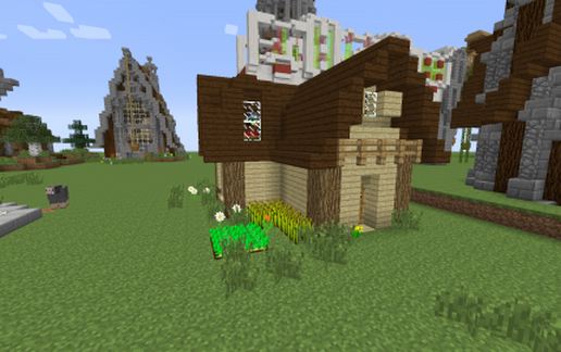 small house schematic - building