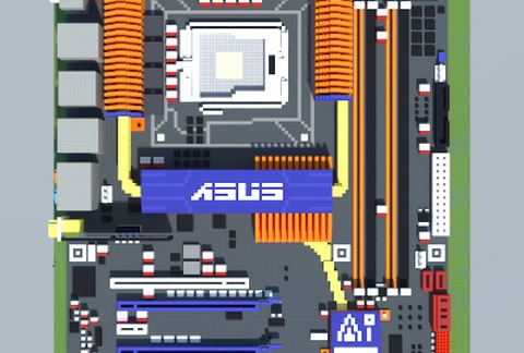 Intel P5E3 PREMIUM/WIFI-AP @n Edition (ASUS) schematic - building