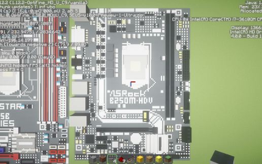 Intel B250M-HDV (ASRock) schematic - building
