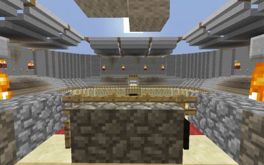 Gladiator Arena schematic - building