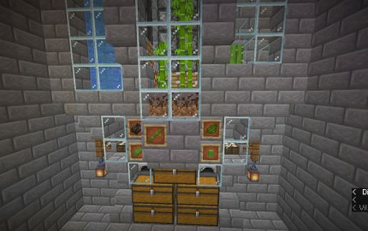 Auto Farm 5-in-1 (Fresh/Dried Kelp, Cactus, Green Dye, Bamboo) v2.0 schematic - building