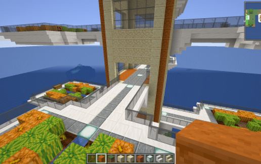Mediterranean plant tower schematic - building