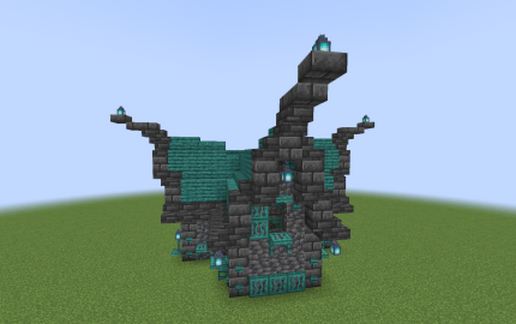 Village warped House #3 schematic - building