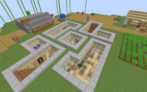 Underground base schematic - building