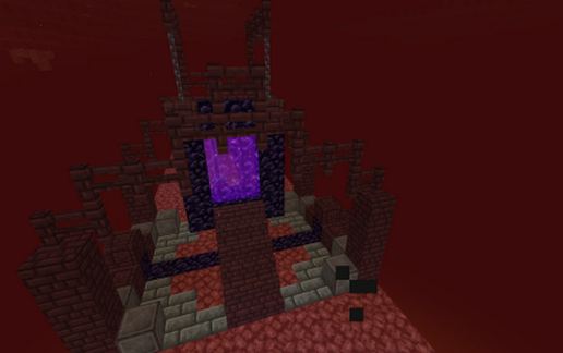 nether spawn schematic - building