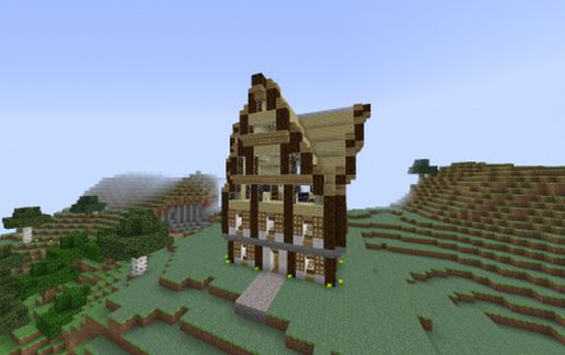 EWB's Medieval House schematic - building
