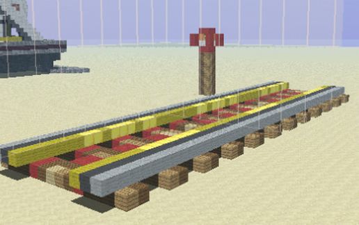 Powered rails schematic - building